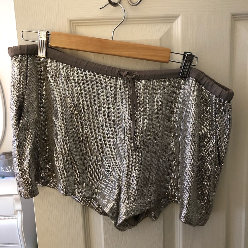 Calypso St. Barth sequin mini shorts